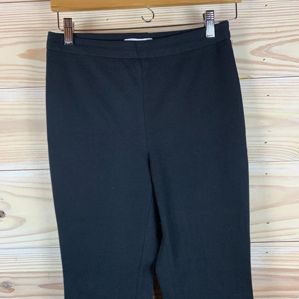 BAILEY 44 Pants‎ Women Small Cropped Straight Black Stretch Career Minimalist